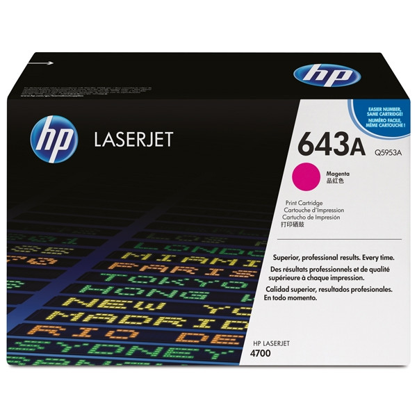 HP 643A (Q5953A) magenta toner (original HP) Q5953A 039630 - 1