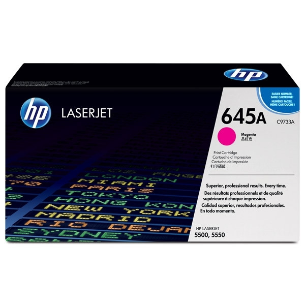 HP 645A (C9733A) magenta toner (original HP) C9733A 039240 - 1