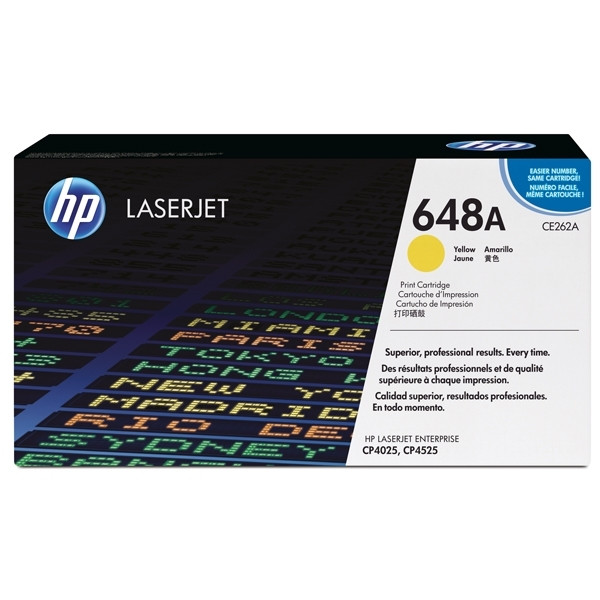 HP 648A (CE262A) yellow toner (original HP) CE262A 039898 - 1