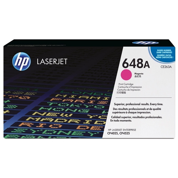 HP 648A (CE263A) magenta toner (original HP) CE263A 039900 - 1