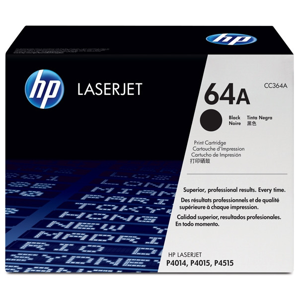 HP 64A (CC364A) black toner (original HP) CC364A 039812 - 1