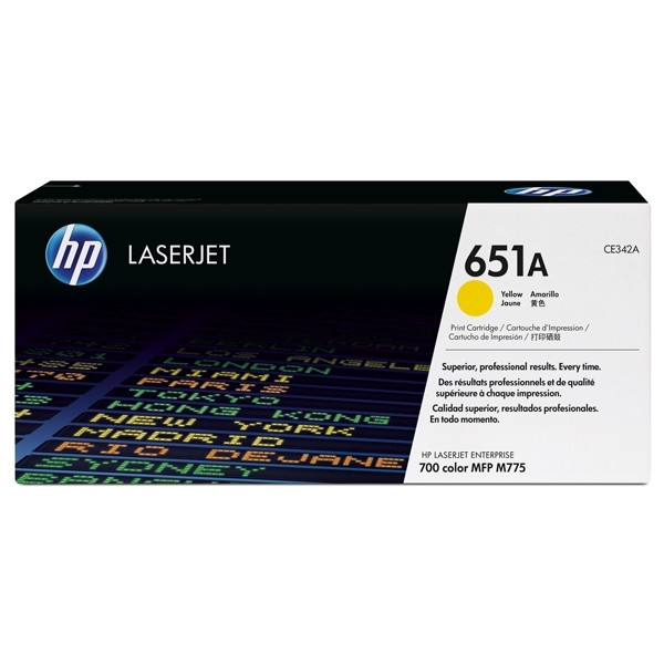 HP 651A (CE342A) yellow toner (original HP) CE342A 054660 - 1