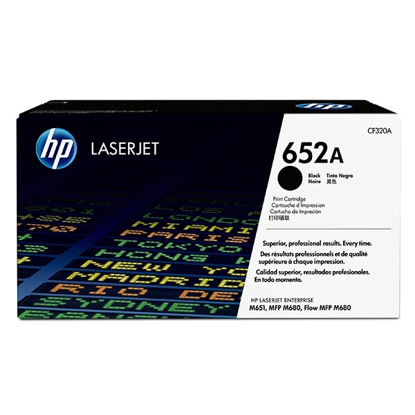 HP 652A (CF320A) black toner (original HP) CF320A 054772 - 1