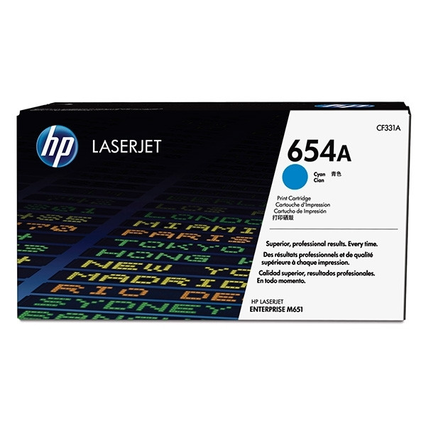 HP 654A (CF331A) cyan toner (original HP) CF331A 054794 - 1