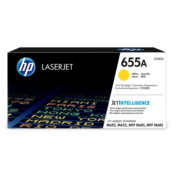 HP 655A (CF452A) yellow toner (original HP) CF452A 055162 - 1