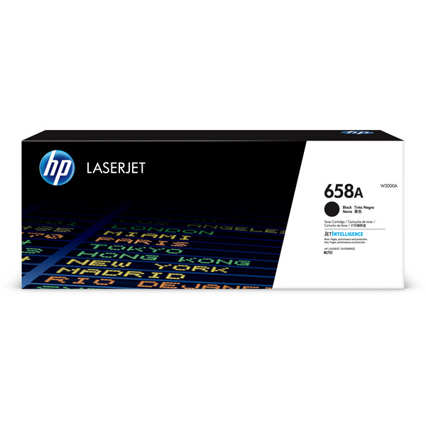 HP 658A (W2000A) black toner (original) W2000A 055398 - 1