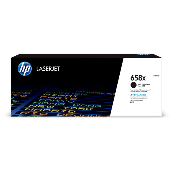 HP 658X (W2000X) high capacity black toner (original) W2000X 055400 - 1