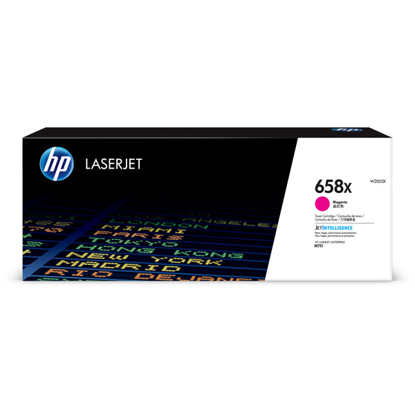 HP 658X (W2003X) high capacity magenta toner (original) W2003X 055412 - 1