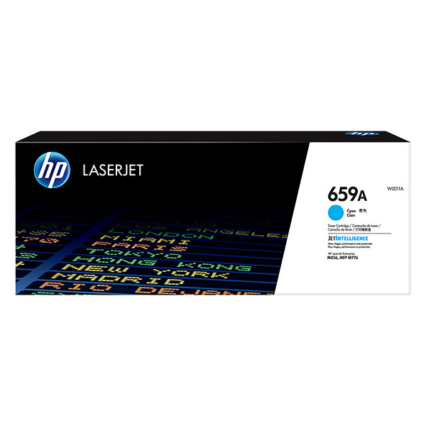 HP 659A (W2011A) cyan toner (original) W2011A 055474 - 1