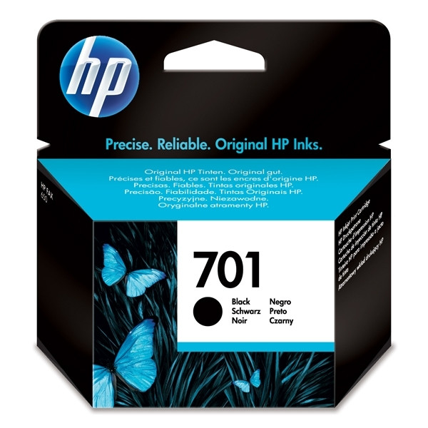 HP 701 (CC635AE) black ink cartridge (original HP) CC635AE 044024 - 1