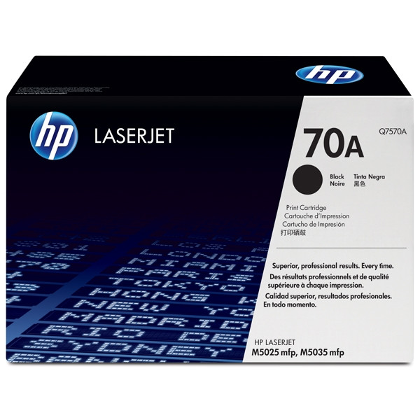 HP 70A (Q7570A) black toner (original HP) Q7570A 039740 - 1