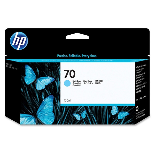 HP 70 (C9390A) light cyan ink cartridge (original HP) C9390A 030800 - 1