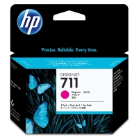 HP 711 (CZ135A) magenta ink cartridge 3-pack (original HP) CZ135A 044206