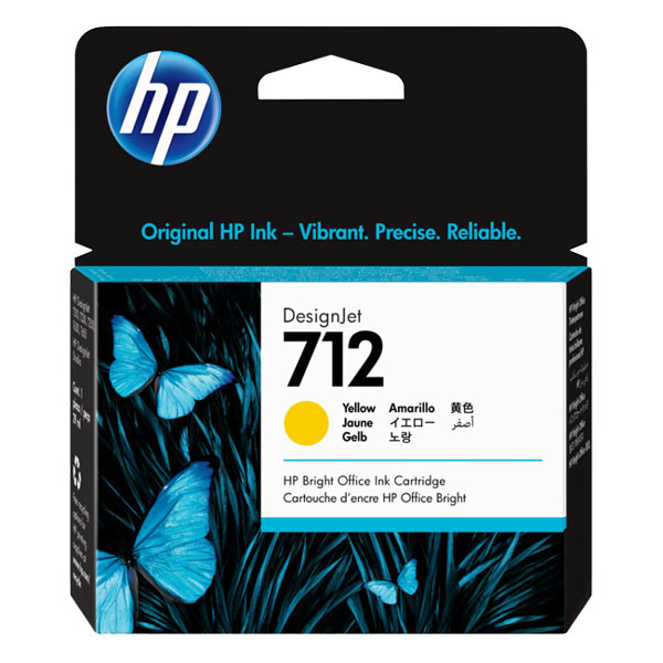 HP 712 (3ED69A) yellow ink cartridge (original HP) 3ED69A 093112 - 1