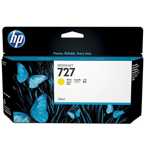 HP 727 (B3P21A) high capacity yellow ink cartridge (original HP) B3P21A 044294 - 1