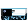 HP 728 (F9K17A) extra high capacity cyan ink cartridge (original HP)