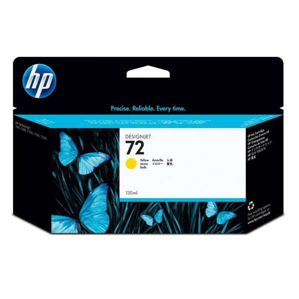 HP 72 (C9373A) high capacity yellow ink cartridge (original HP) C9373A 030898 - 1