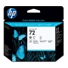 HP 72 (C9380A) grey and photo black print-head (original HP)