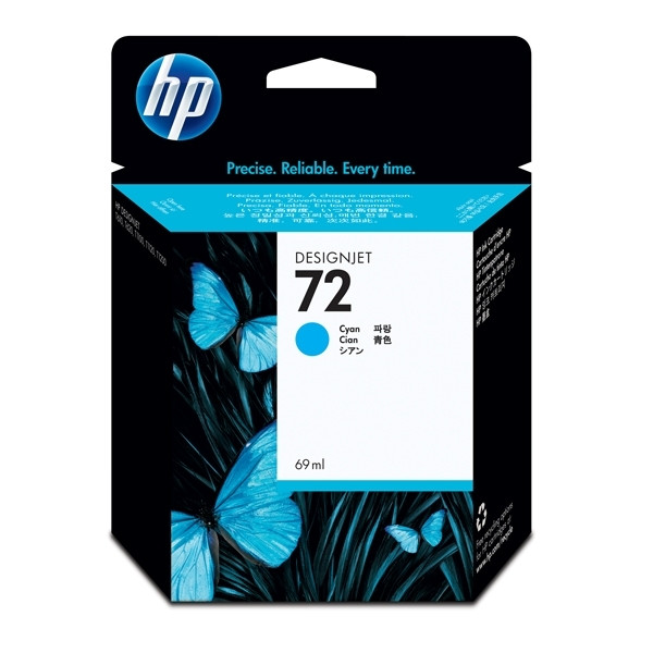 HP 72 (C9398A) cyan ink cartridge (original HP) C9398A 030882 - 1