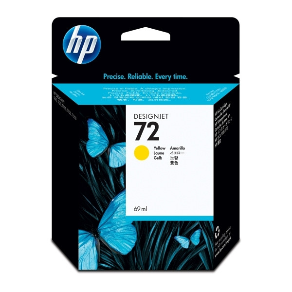 HP 72 (C9400A) yellow ink cartridge (original HP) C9400A 030886 - 1