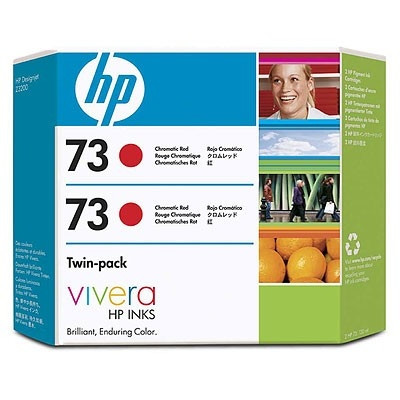 HP 73 (CD952A) chromatic red 2-pack (original HP) CD952A 030854 - 1