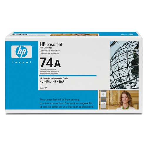 HP 74A (92274A) black toner (original HP) 92274A 032042 - 1