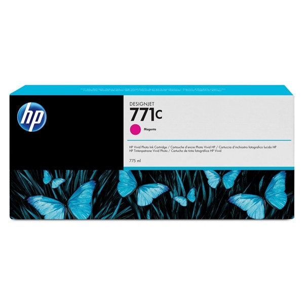 HP 771C (B6Y09A) magenta ink cartridge (original HP) B6Y09A 044244 - 1