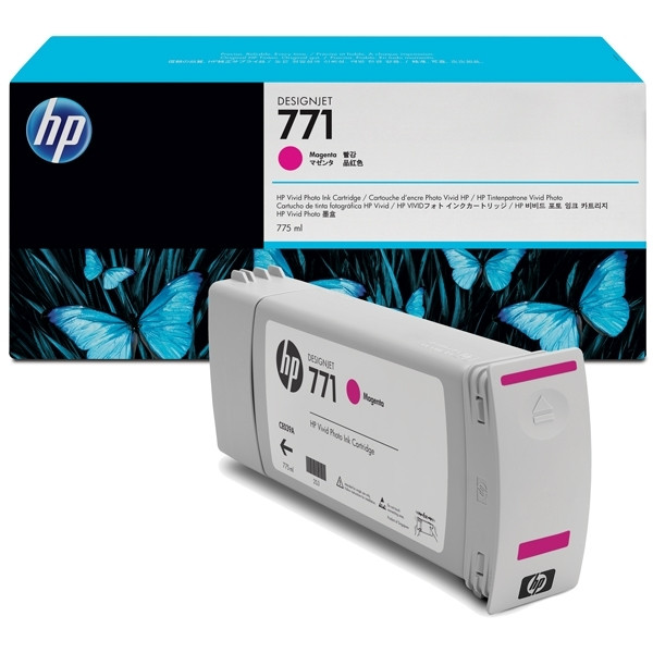 HP 771 (CE039A) magenta ink cartridge (original HP) CE039A 044082 - 1