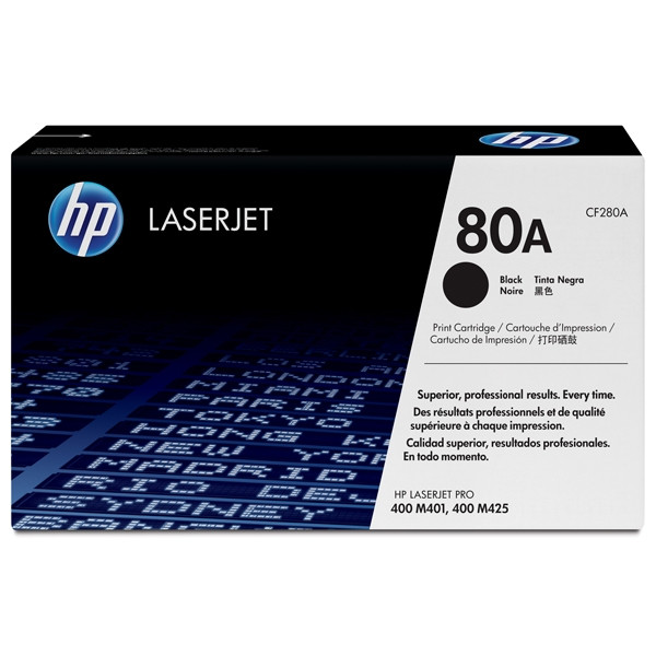 HP 80A (CF280A) black toner (original HP) CF280A 054112 - 1