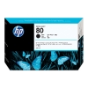 HP 80 (C4871A/AE) black ink cartridge (original HP)