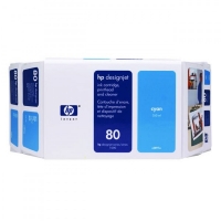 HP 80 (C4891A) cyan Value Pack (original HP) C4891A 031204