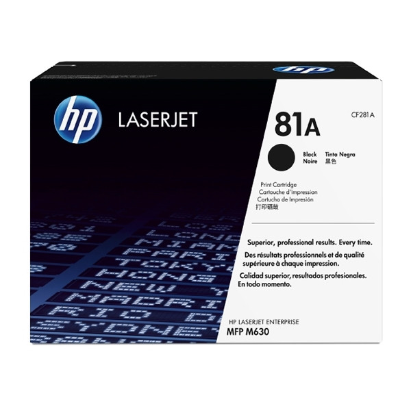 HP 81A (CF281A) black toner (original HP) CF281A 054812 - 1