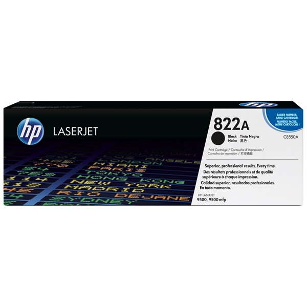 HP 822A (C8550A) black toner (original HP) C8550A 039380 - 1