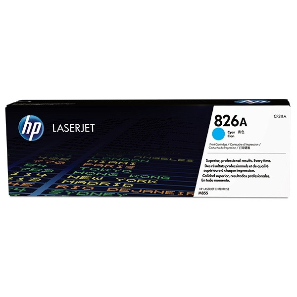 HP 826A (CF311A) cyan toner (original HP) CF311A 054726 - 1