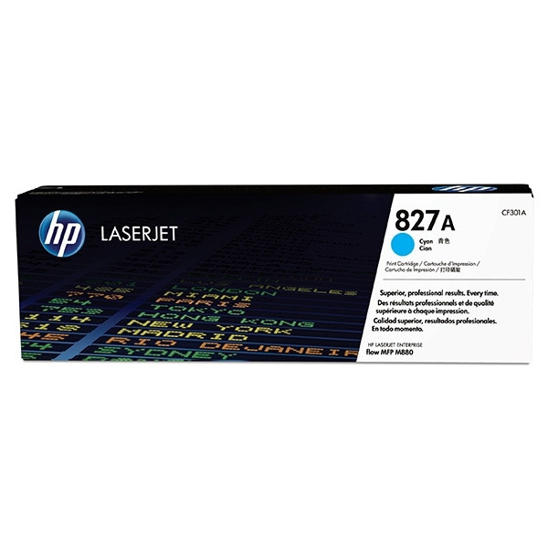 HP 827A (CF301A) cyan toner (original HP) CF301A 054734 - 1