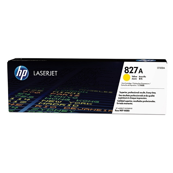 HP 827A (CF302A) yellow toner (original HP) CF302A 054736 - 1