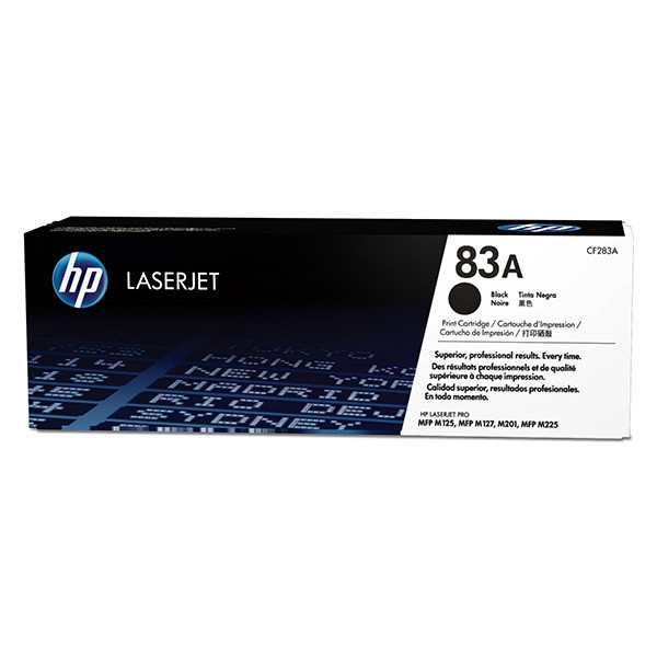 HP 83A (CF283A) black toner (original HP) CF283A 054758 - 1