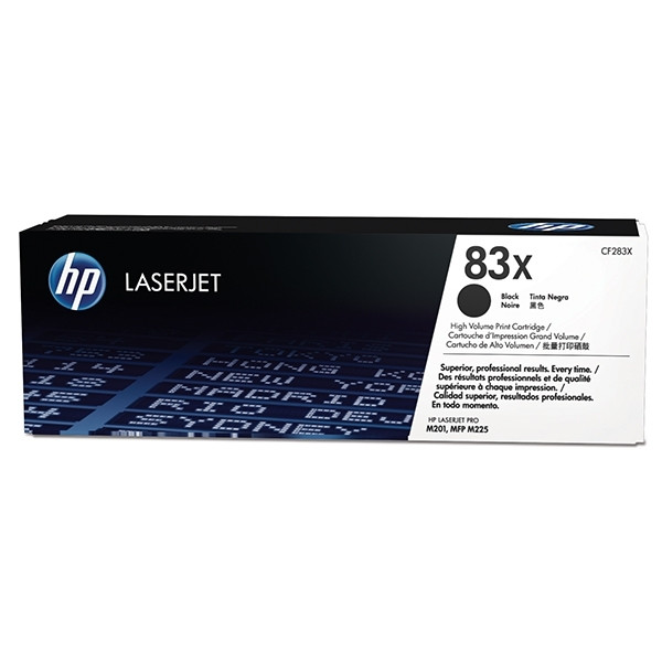 HP 83X (CF283X) black toner (original HP) CF283X 054818 - 1