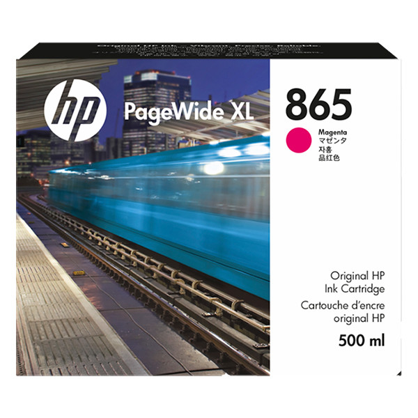 HP 865 (3ED83A) magenta ink cartridge (original HP) 3ED83A 093324 - 1