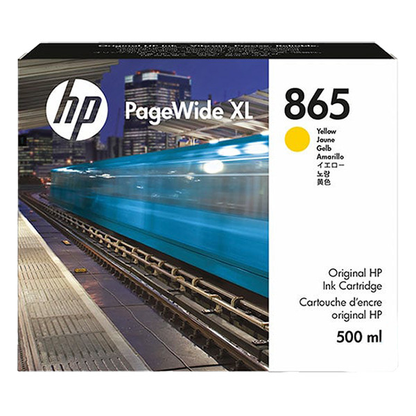 HP 865 (3ED84A) yellow ink cartridge (original HP) 3ED84A 093326 - 1