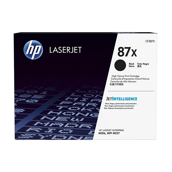 HP 87X (CF287X) high capacity black toner (original HP) CF287X 054882 - 1