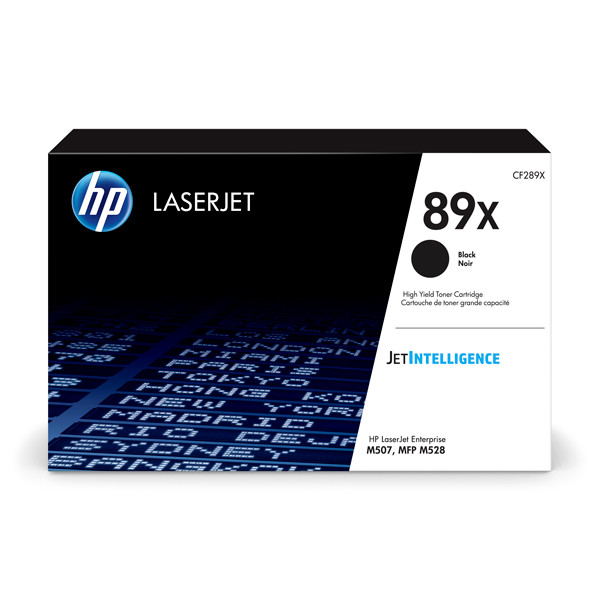 HP 89X (CF289X) high capacity black toner (original HP) CF289X 055394 - 1