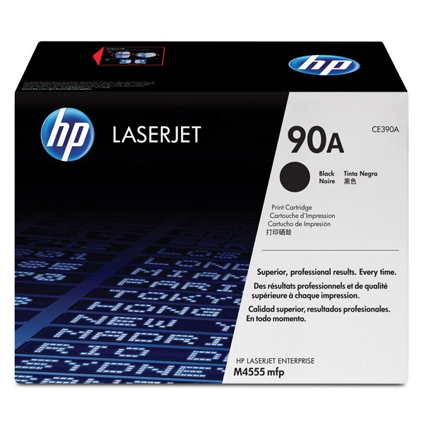 HP 90A (CE390A) black toner (original HP) CE390A 054028 - 1