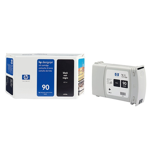 HP 90 (C5058A) black ink cartridge (original HP) C5058A 030620 - 1