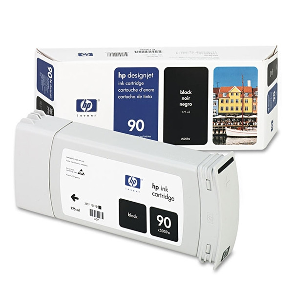 HP 90 (C5059A) high capacity black ink cartridge (original HP) C5059A 030622 - 1