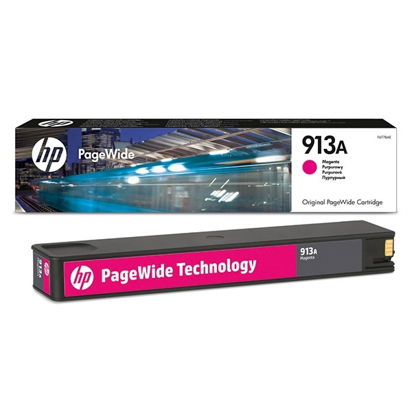 HP 913A (F6T78AE) magenta ink cartridge (original HP) F6T78AE 054910 - 1