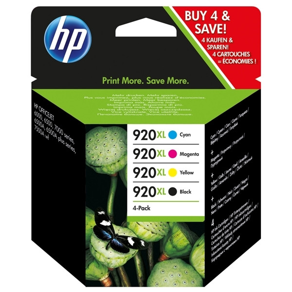 HP 920XL (C2N92AE) cartridge 4-pack (original HP) C2N92AE 044272 - 1