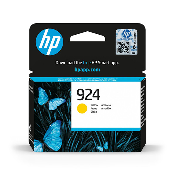 HP 924 (4K0U5NE) yellow ink cartridge (original HP) 4K0U5NE 030980 - 1