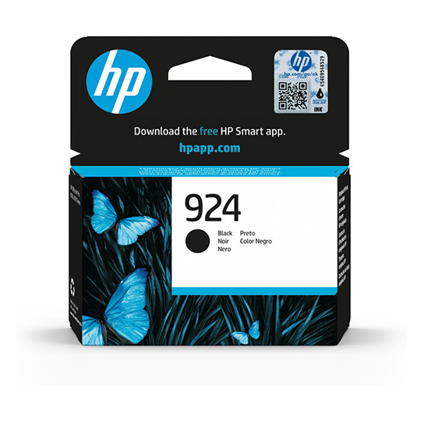 HP 924 (4K0U6NE) black ink cartridge (original HP) 4K0U6NE 030974 - 1