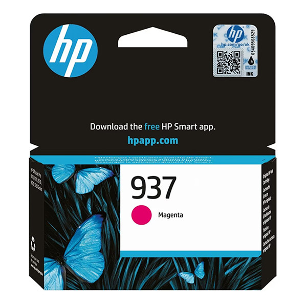 HP 937 (4S6W3NE) magenta ink cartridge (original HP) 4S6W3NE 093312 - 1